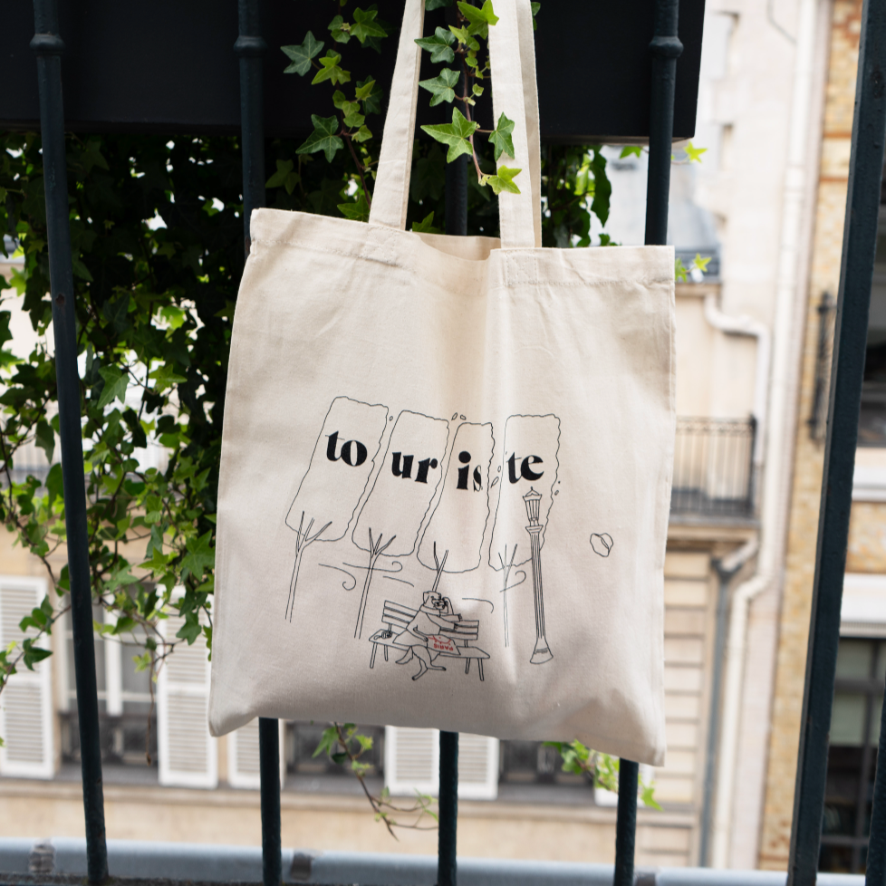 Tote Bag Touriste Paris