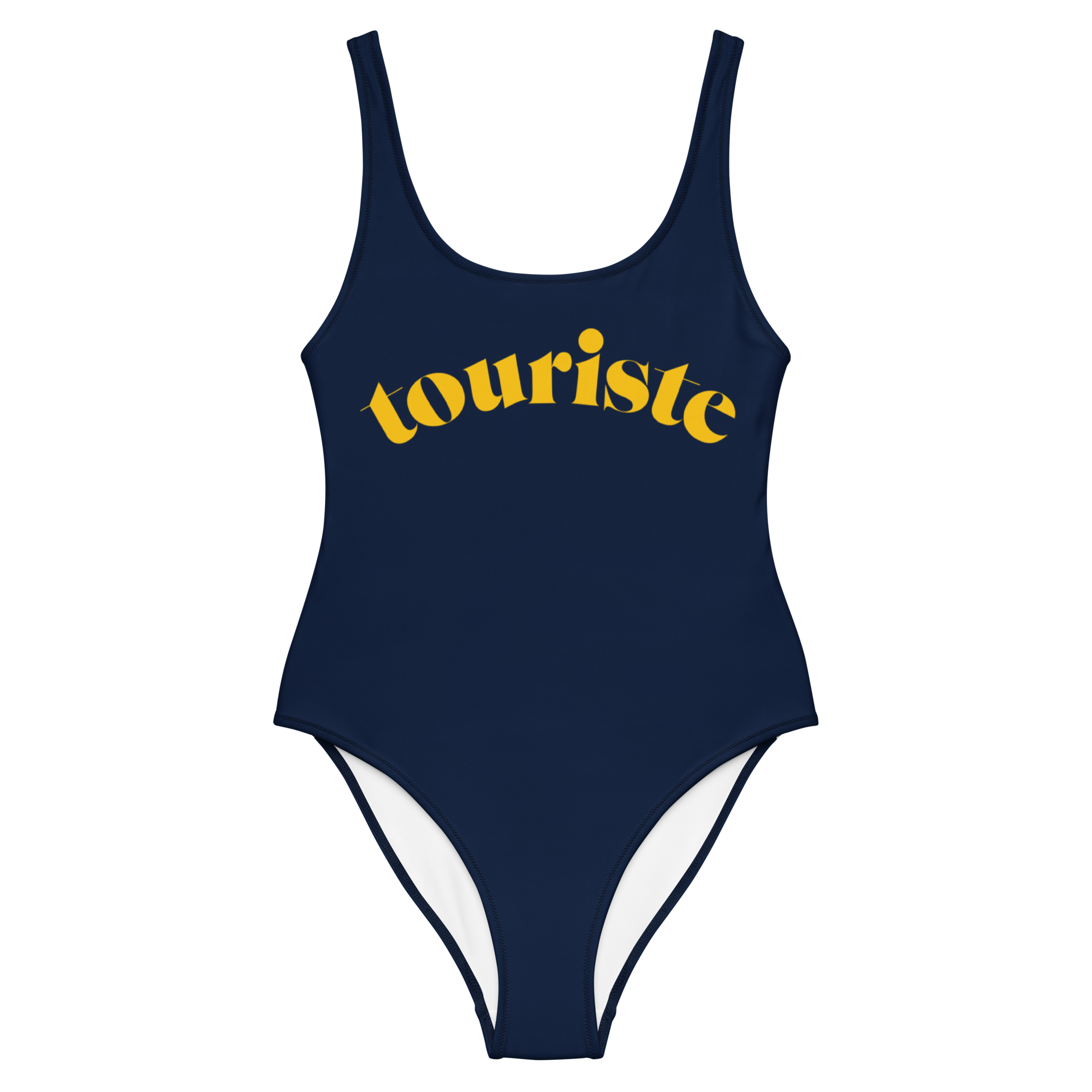 Maillot de bain Touriste Navy et Jaune