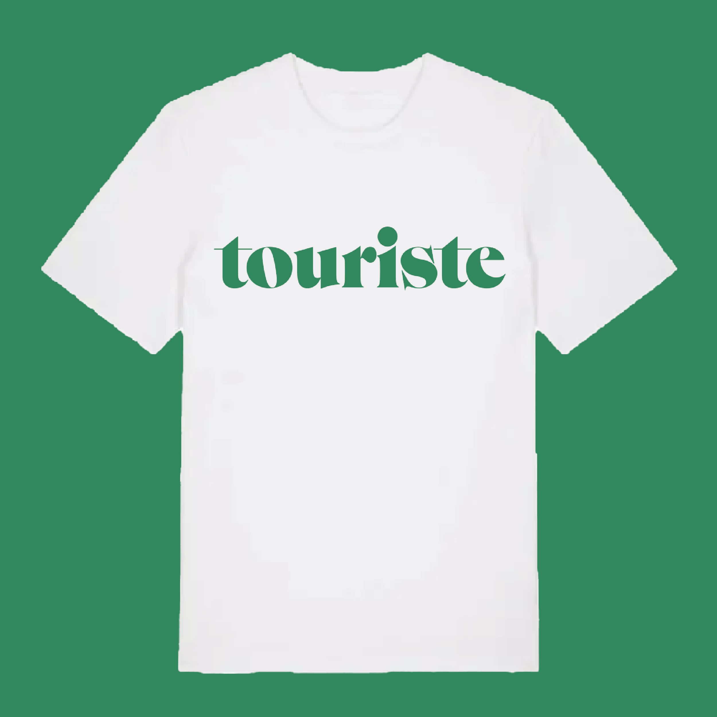 Tee-Shirt Touriste Vert